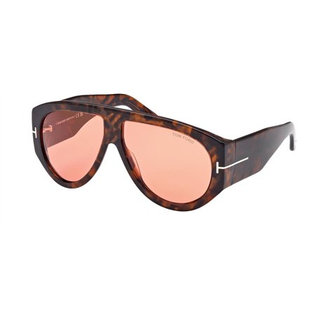 Tom Ford Lunettes de Soleil BRONSON FT 1044 DARK HAVANA/BURGUNDY 60/12/140 homme