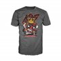 Funko Pop! Tee: Deadpool - King Deadpool - Large - T-Shirt - Vêtements - Idée de à Manches Courtes pour Les Adultes Les Hommes e