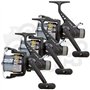 Lineaeffe 3 X Gratuit Carpe 60 3BB Carpe/Gros Runner Moulinets de Pêche Pre-spooled avec 15lb Fil
