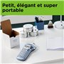 DYMO LetraTag XR étiqueteuse portative , Imprimante d'étiquettes autocollant thermique sans encre , avec clavier ABC