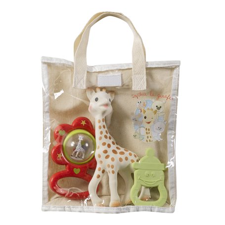 Sophie la Girafe Sophie la Girafe - Fresh Touch - Anneau de Dentition - Sac Cadeau - Modèle Aléatoire