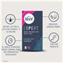 Veet EXPERT - 20 Bandes de Cire Froide Corps & Jambes - Peaux Sensibles - Finition Parfaite - Epilation Longue Durée