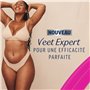 Veet EXPERT - 20 Bandes de Cire Froide Corps & Jambes - Peaux Sensibles - Finition Parfaite - Epilation Longue Durée