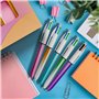 BIC 4 Couleurs Coffret Rainbow Edition Limitée, Idéal Collectionneur versions Bicolore, Shine et Glacé - Coffret de 15 stylos, C