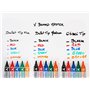 Pilot Begreen Kit whiteboard Marqueur pour Tableau blanc Pointe Large Assorties