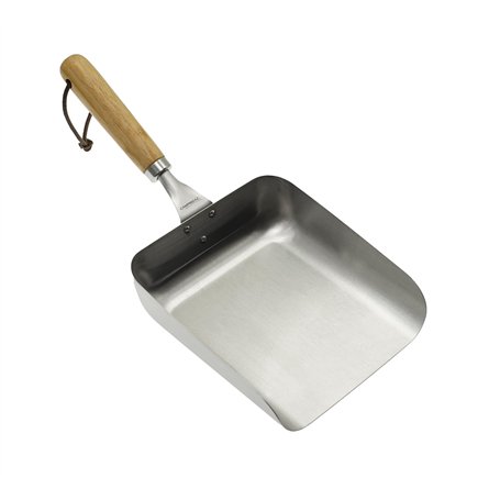 Campingaz Grande spatule à Fruits de mer et légumes avec Manche en Bambou | Pelle pour BBQ et Planchas | idéale pour Les Poisson