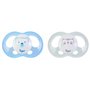 Tigex Soft Touch Set de 2 Sucettes Taille 0-6 Mois