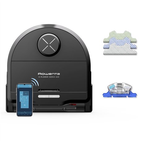Rowenta X-Plorer Serie 220 Aspirateur Robot Laveur