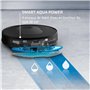 Rowenta X-Plorer Serie 65+ Aspirateur Robot Laveur, Technologie Laser, Station vidage Automatique, Design Ultra Fin RR8L85WH, No