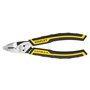 STANLEY Fmht0-75468 Pince Coupante Diagonale 5 En 1 Gamme FATMAX - Coupe Précise - Légère - Acier Forgé - Poignée Bi Matière