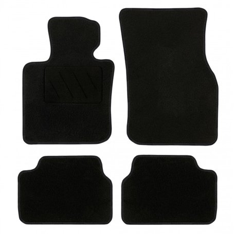 DBS - Tapis de Voiture - sur Mesure pour Cooper (dès 2013) - avec Clips de Fixation - Tapis de Sol antidérapant pour Automobile