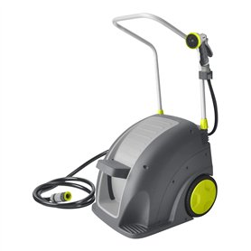 Jardibric - Dévidoir Enrouleur d'Arrosage à Pédale avec Tuyau de 30m et Rallonge de 2m - Pratique et Efficace pour un Arrosage F