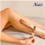 Nair Cire aux sucre méthode orientale – Kit d'épilation pour femmes, enrichie en extrait de rose. Le kit comprend un pot de 250 