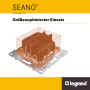 LEGRAND, SEANO 765089 Prise de données RJ11 + RJ45 Cat.6 UTP avec connecteur RJ11 pour téléphone et connexion de données (RJ45, 