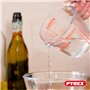 Pyrex - Lot de 3 Brocs Mesureur 0,25L + 0,5L + 1L - Verre Borosilicate - Gradué - Large Poignée pour prise en main facile - Made