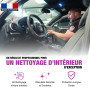 ProTechMC | Kit Nettoyage Voiture Interieur | Nettoyant Multi-Surfaces | Protecteur Plastiques | Détachant Tissus et Moquettes |