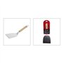 RUECAB - Spatules pour barbecue, Ensembles d'ustensiles pour barbecue - Spatule large pour plancha INOX, grattoir large pour pla