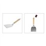 RUECAB - Spatules pour barbecue, Ensembles d'ustensiles pour barbecue - Spatule large pour plancha INOX, grattoir large pour pla