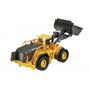 Majorette - Grand Series - Volvo Chargeur L350H - 21cm (Echelle 1/43ème) - Véhicule de Chantier - Sons et Lumières - Dès 3 Ans -