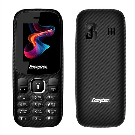 Energizer - Mobile E13- Téléphone Portable 2G - sans Chargeur - Double Sim - Débloqué - Batterie 1000mAh - Clavier AR
