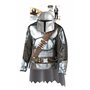 RUBIES - STAR WARS Officiel - Déguisement Enfant The Mandalorian - Taille Unique 5-8 ans - Costume avec Top Imprimé Imitation « 