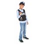 RUBIES - Kit de Policier pour Enfants - Taille Unique 5 à 8 Ans - Costume de Policier Français avec Casquette