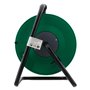 Enrouleur jardin vide précâblé en 3G1,5 mm² 70cm pour prolongateur de jardin avec coupe circuit thermique- Zenitech