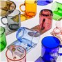 Duralex® - Lot de 6 Mugs en Verre Trempé Prune 26cl - Collection Versailles Ultra Résistants et Empilables – Fabrication Françai