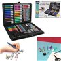 Créateur de génie EC4019 Mallette de Coloriage avec 86 Accessoires multicolores, 34,3 x 3,8 x 26 cm