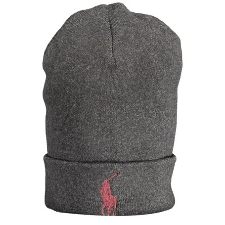 Ralph Lauren Bonnet classique en coton - Taille unique - Gris