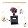 Junluck HD Webcam 1080P Caméra Web en Streaming avec Microphone pour Appels Vidéo et Enregistrement USB Caméra d'ordinateur pour