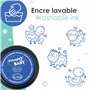 Aladine - Stampo Baby Ferme - Kit Tampons Enfant - Activités Manuelles Bébé - Encre Lavable - Jouets et Jeux Créatifs- Boîte de