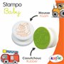 Aladine - Stampo Baby Engins - Kit Tampons Enfant - Activités Manuelles Bébé - Encre Lavable - Jouets et Jeux Créatifs pour Enfa