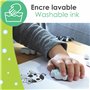 Aladine - Stampo Minos Animaux de la Ferme - Kit Tampons Enfant - Activités Manuelles Fille et Garçon - Encre Lavable - Jouets e