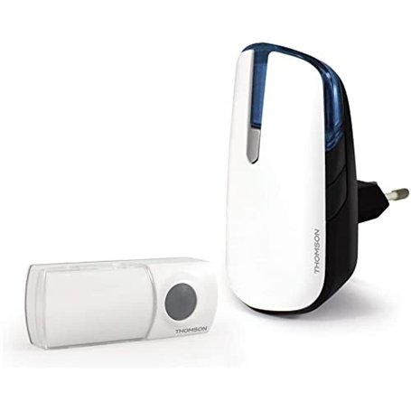 Thomson - Carillon + Sonnette - Sans fil avec bouton