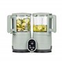 Babymoov Robot Cuiseur Bébé Nutribaby Glass - Bols en Verre - 4 en 1 Mixeur Cuiseur Vapeur