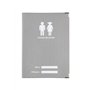 Protège carnet de santé Gris argent fabrication Française simili cuir renfort métal aux angles porte étui enfants adultes
