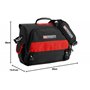 FACOM - Sac Textile pour Outils et Pc Portable - BS.TLBPB - Trousse de Transport - 14 Pochettes Intérieur et 2 Poches Latérales