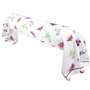 Linnea Taie de traversin 240x43 cm 100% Coton Pretty Blanc