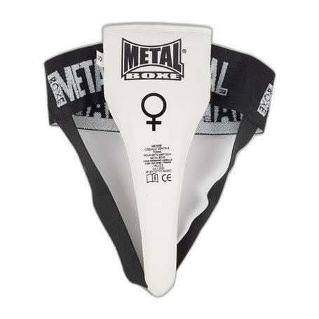 METAL BOXE Coquille Femme Blanc M