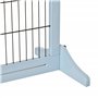 PawHut Barrière de sécurité pour Chien Extensible barrière de sécurité autoportante pour Animaux Longueur réglable 104-183 x 36 