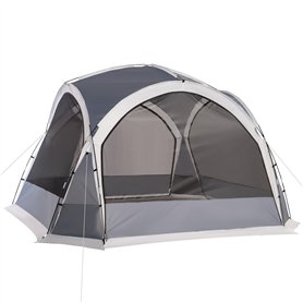 Outsunny Tente de Camping dôme familiale pour 6-8 Personnes avec 4 Portes en Filet zippées