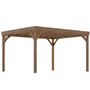 Outsunny Pergola 4 x 3 m en Bois