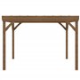 Outsunny Pergola 4 x 3 m en Bois, pergola Jardin extérieure, Traditionnelle autoportante Toit terrasse à décorer, avec 4 Pieds, 