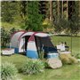 Tente Tunnel 2-3 Personnes légère ventilée avec 3 Portes