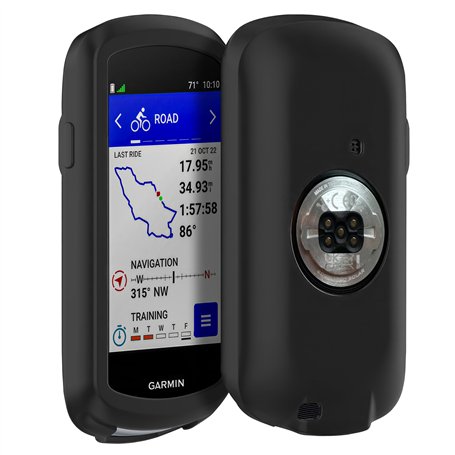 Coque pour Garmin Edge 1040 - Housse Etui Silicone Noir Protection Souple Phonillico®
