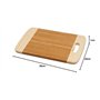 1 x Planche à Découper en 100% Bois de Bambou – Durable et Résistante (30 x 20 cm)