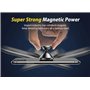 Support Mobile Voiture Magnétique Pour Tableau de Bord, Universel avec Rotation à 360° pour Tous Smartphones (iPhone, Samsung, H