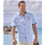 ATLAS FOR MEN - Chemisette Flammée Island Nautic - L