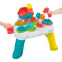 Clementoni - 17704 - Soft Clemmy - Table sensorielle - Table Activité Enfant, Table avec Briques, Blocs de Construction Souples,